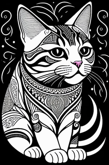 Cat illustrazione