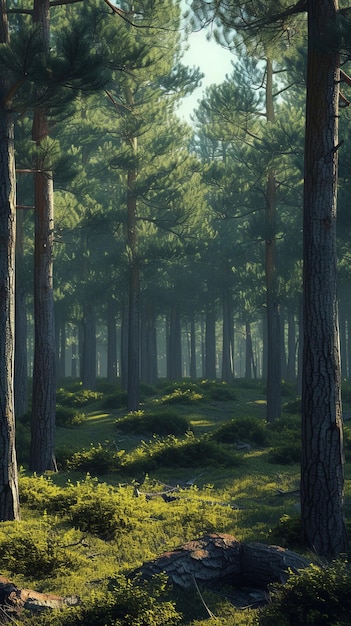 Catalogo fotografico forestale pieno di momenti naturali e panoramici per gli amanti della natura