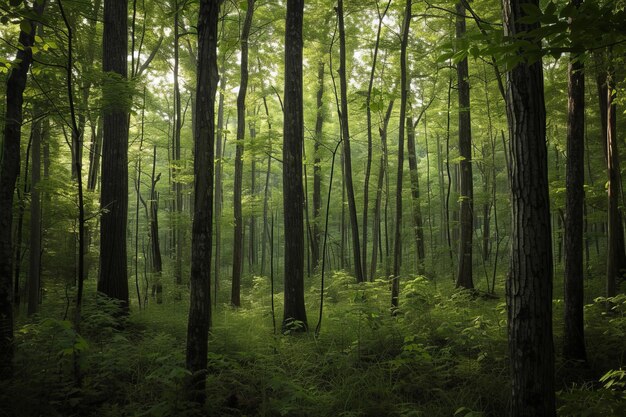 Catalogo fotografico forestale pieno di momenti naturali e panoramici per gli amanti della natura