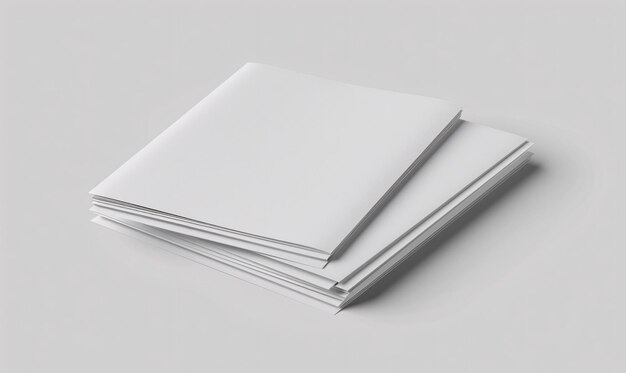 Catalogo in bianco A4 Brochure bianco