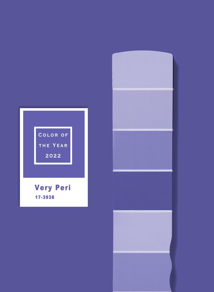 Catalogo palette campioni colore Nuovo trend 2022 PANTONE 173938 Colore Very Peri