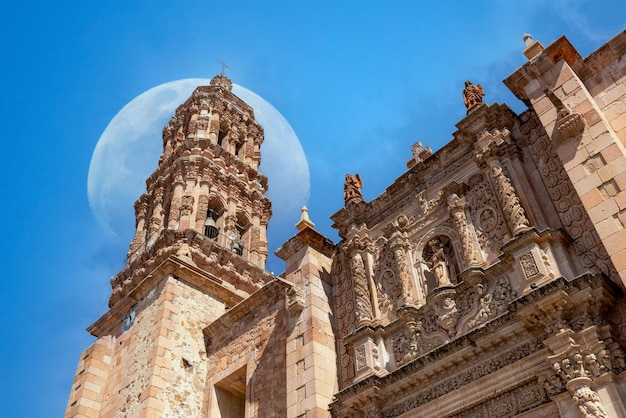 Cattedrale cattolica del Messico Nostra Signora dell'Assunzione di Zacatecas nel centro storico di Zacatecas