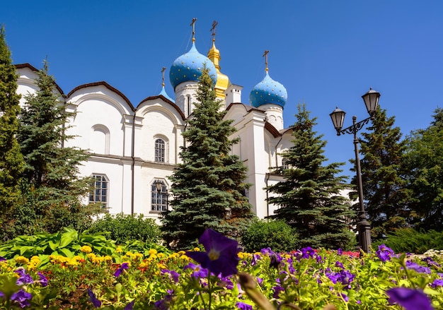 Cattedrale dell'Annunciazione nel Cremlino di Kazan Tatarstan Russia