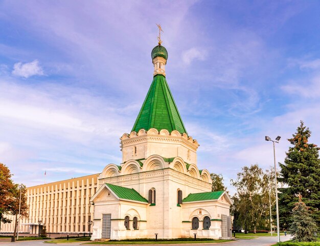 Cattedrale dell'Arcangelo del Cremlino di Nizhny Novgorod le reliquie dell'eroe nazionale della Russia Kozma