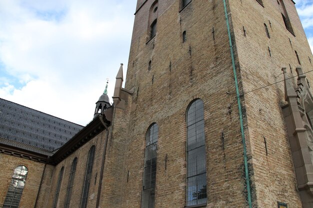 Cattedrale della città di Oslo Norvegia