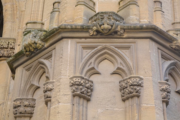 Cattedrale della facciata della chiesa di Bayonne, Francia