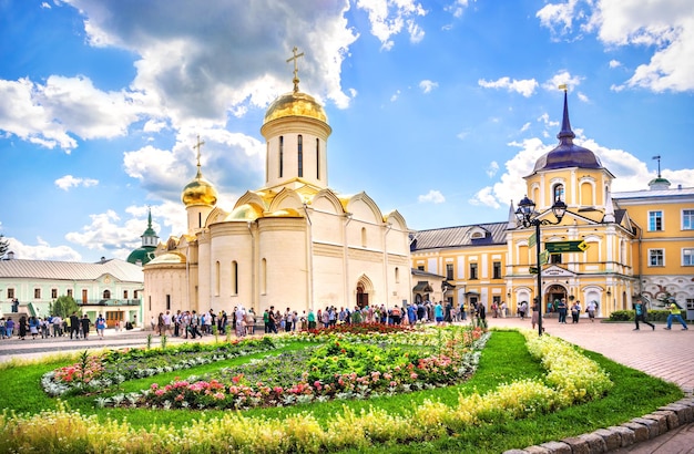 Cattedrale della Trinità nel TrinitySergius Lavra a Sergiev Posad