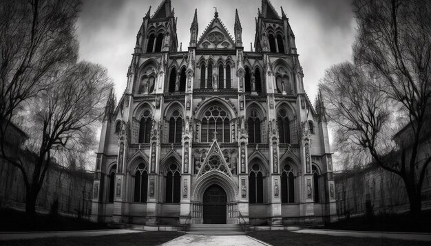 cattedrale di san cattedrale gotica AI generativa