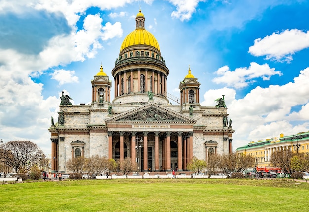 Cattedrale di Sant'Isacco: la più grande creazione architettonica. San Pietroburgo. Russia.