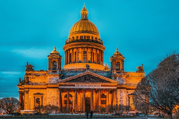 Cattedrale di Sant'Isacco: la più grande creazione architettonica. San Pietroburgo. Russia.