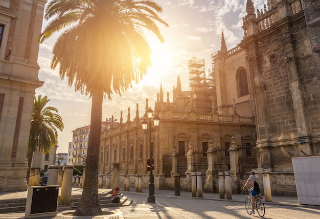 Cattedrale di Siviglia in estate, in Spagna