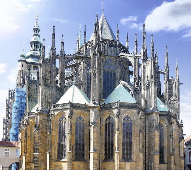 Cattedrale di st Vitta Vaclav e Voiteha PragaRepubblica Ceca