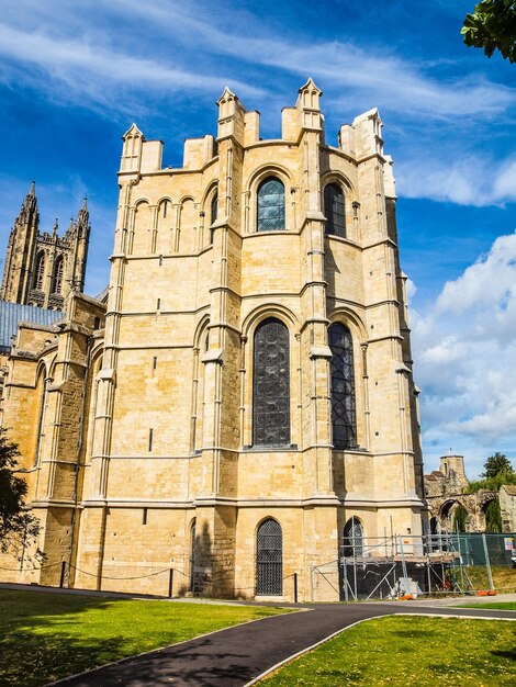 Cattedrale HDR a Canterbury nel Regno Unito