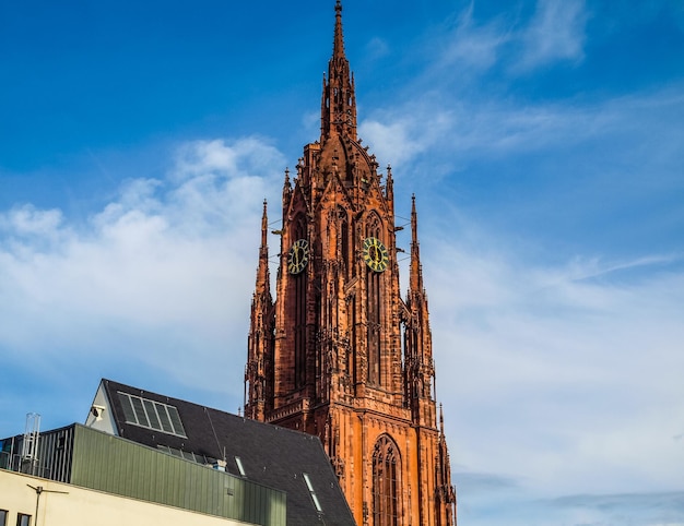 Cattedrale HDR Frankfurter Dom a Francoforte