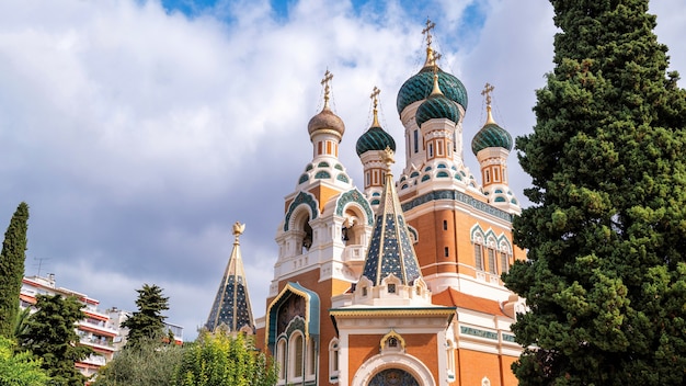 Cattedrale ortodossa russa a Nizza, Francia