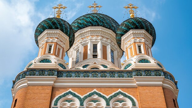 Cattedrale ortodossa russa a Nizza, Francia