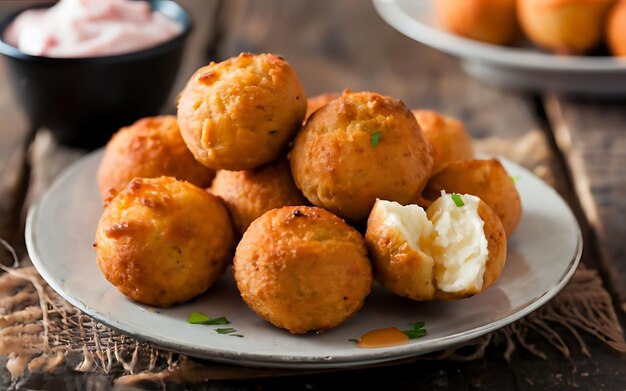 Cattura l'essenza di Hush Puppies in un'affascinante ripresa fotografica di cibo