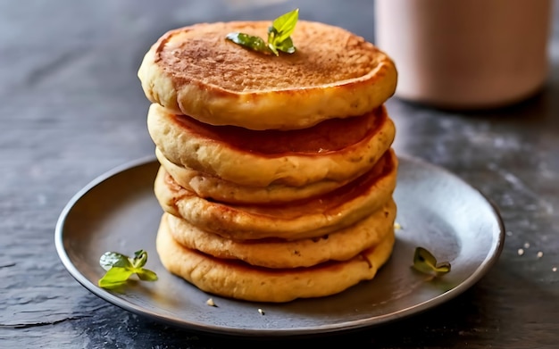 Cattura l'essenza di Johnny Cakes in un'affascinante foto di cibo