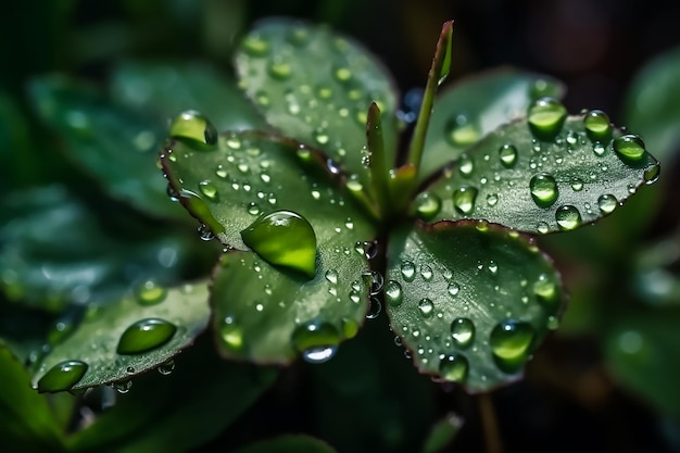 Catturare la bellezza della fotografia macro di gocce d'acqua sulle piante