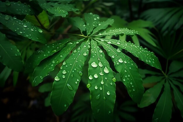 Catturare la bellezza della fotografia macro di gocce d'acqua sulle piante