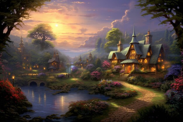 Catturare la bellezza Il fascino di Thomas Kinkade inquadra nel rapporto di aspetto 32