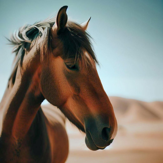 Cavallo nel deserto