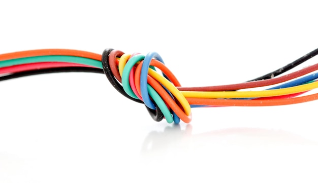 Cavi e fili elettrici colorati