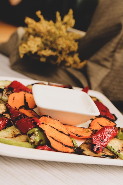 Cavolfiore e broccoli di farina vegetale sana