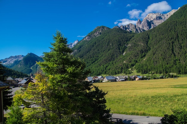 Ceillac queyras nelle Hautes Alpes in Francia