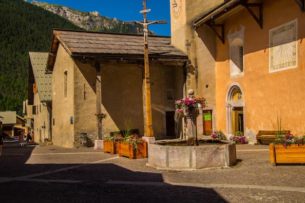 Ceillac queyras nelle Hautes Alpes in Francia