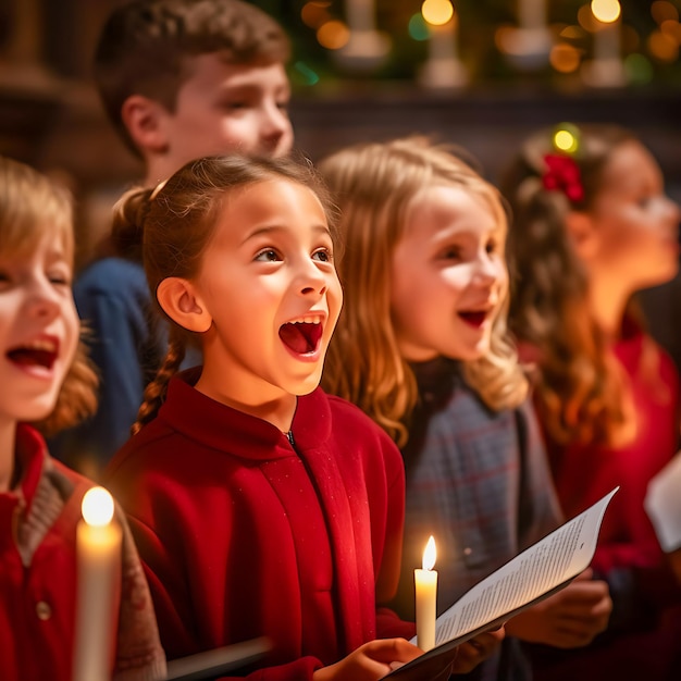 Celebra la decorazione festiva del Natale e la gioia delle vacanze nel paese delle meraviglie invernali Buon anno nuovo