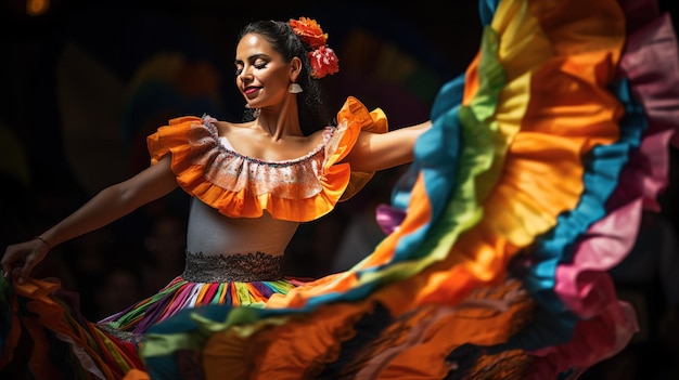 Celebrare la cultura ispanica, tradizioni vibranti, musica, danza e patrimonio