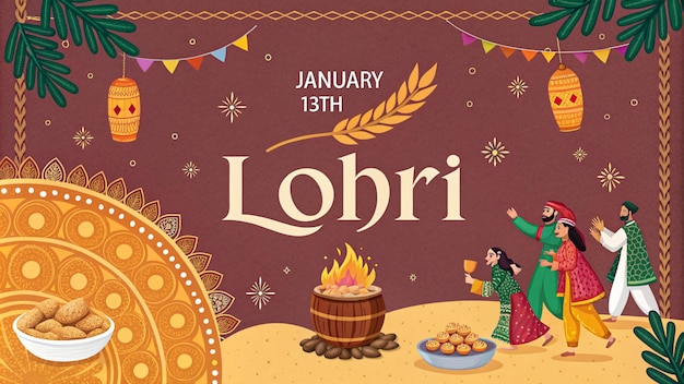 Celebrate il calore della tradizione Lohri Festival 2025