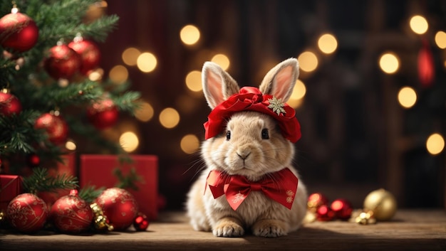 Celebrazione del Capodanno cinese di Joy A Merry Rabbit vintage