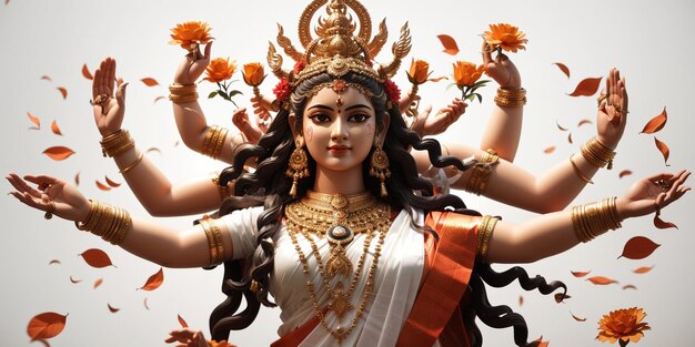 Celebrazione del Festival Durga Puja