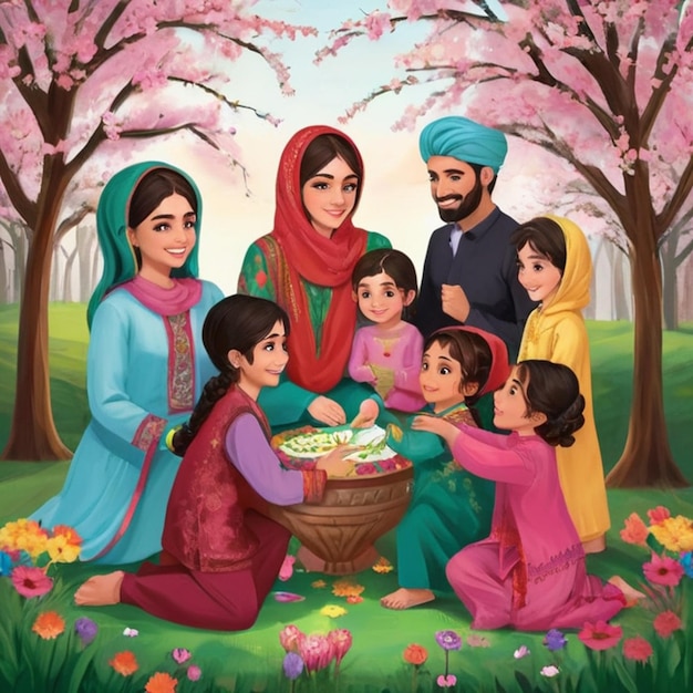 Celebrazione del giorno di Nowruz