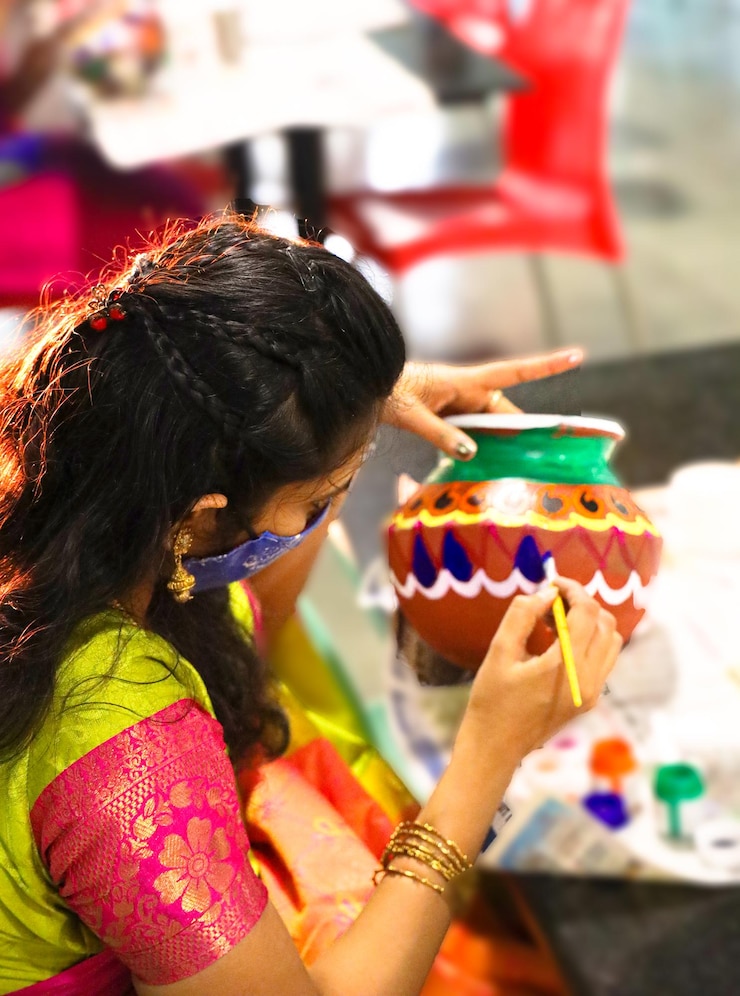 Foto celebrazione del pongal