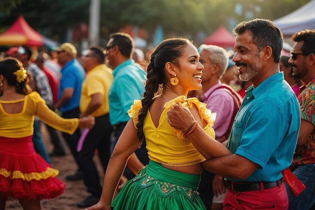 Celebrazione della festa della salsa