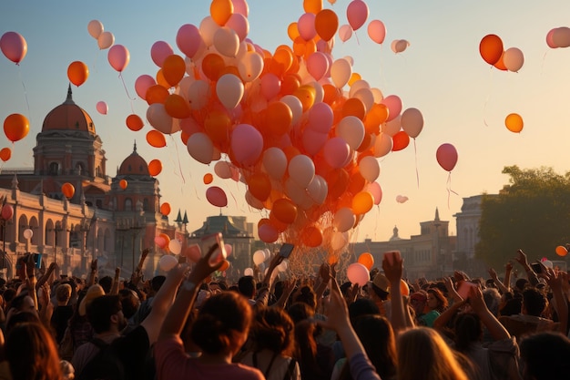 Celebrazione della Giornata della Repubblica turca vicino a Istanbul