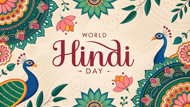 Celebrazione della portata globale dell'hindi World Hindi Day 2025