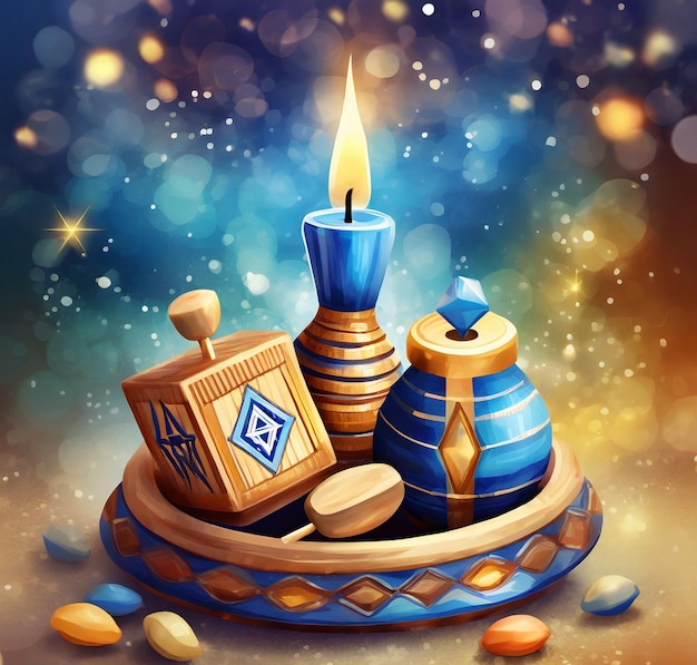 Celebrazione di Hanukkah