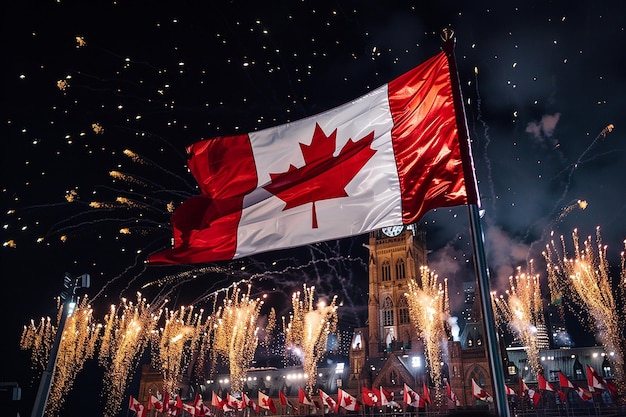 Celebrazioni della Festa del Canada in tutta la nazione