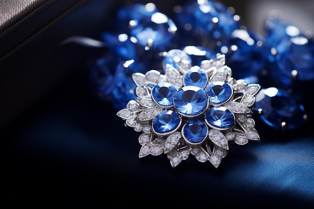 Celestial Elegance Echo Royal Blue foto