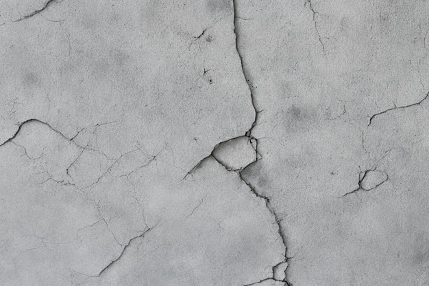 Cemento usurato una consistenza grunge che simula il cemento invecchiato e usurato con crepe e imperfezioni