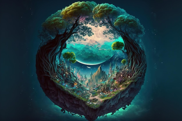 Center to the Earth, A Hidden Fantasy World