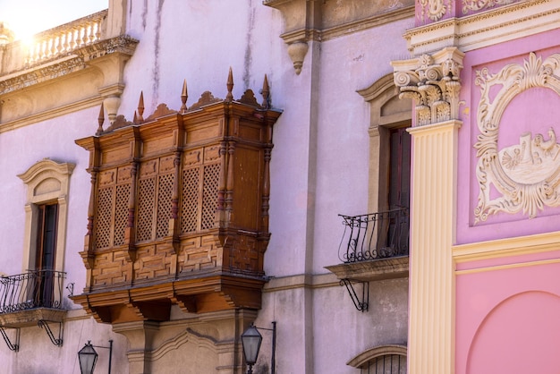 Central Salta Plaza del 9 luglio Plaza 9 De Julio nel centro storico della città