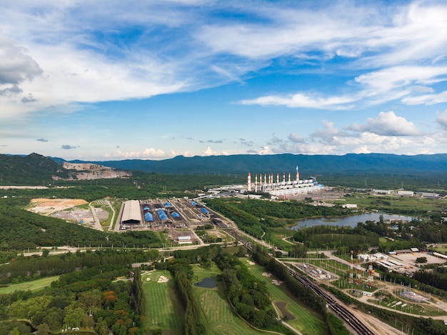 Centrale a carbone di lignite