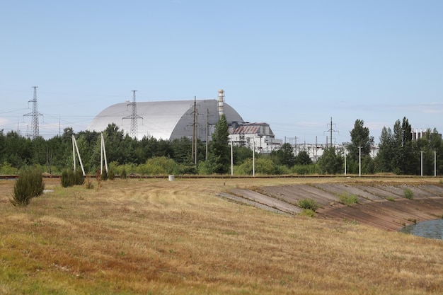 Centrale nucleare di Chernobyl nella zona di esclusione di Chernobyl in Ucraina