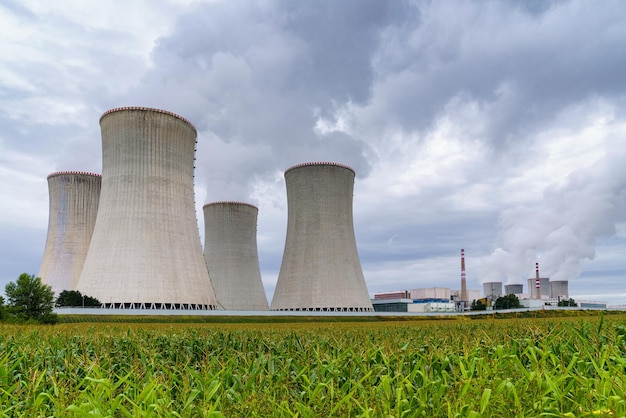 Centrale nucleare Dukovany Vysocina regione Repubblica Ceca Europa