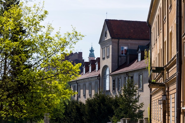 Centro città di Varsavia Polonia